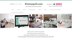Desktop Screenshot of kimmyquilt.com