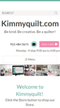 Mobile Screenshot of kimmyquilt.com